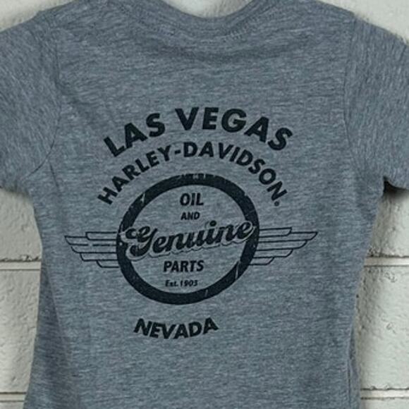 Harley-Davidson Gray Toddler Tee size 12 months - Picture 7 of 7